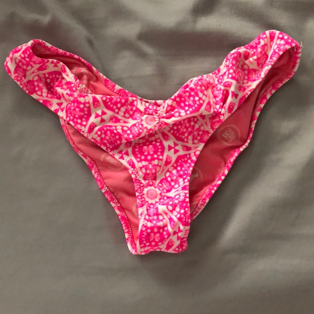PINK bikini bottoms size XS